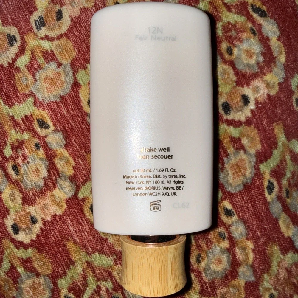 TARTE Amazonian Clay Tinted Serum 1.69oz‎ / 50 mL 12N Fair Neutral
